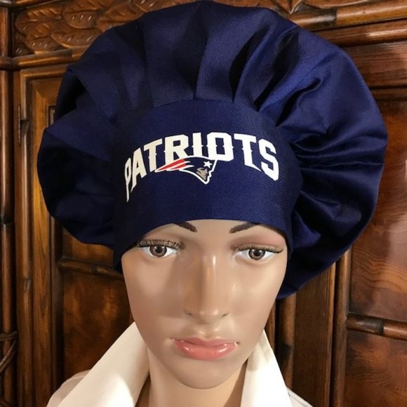 NWOT New England Patriots Unisex Apron and Chef\'s Hat Cotton Blend Set main image 7